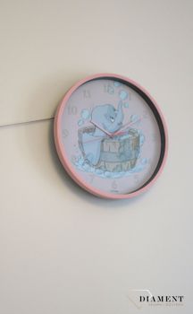 Zegar ścienny dla dziewczynki Disney H521055 🕰Zegar dla dziewczynek🕰 Zegar ścienny dla dziecka ze słonikiembardzo czytelny zegar na ścianę do pokoju dziecięcego który ułatwi naukę godzin maluchowi oraz starsz (3).JPG